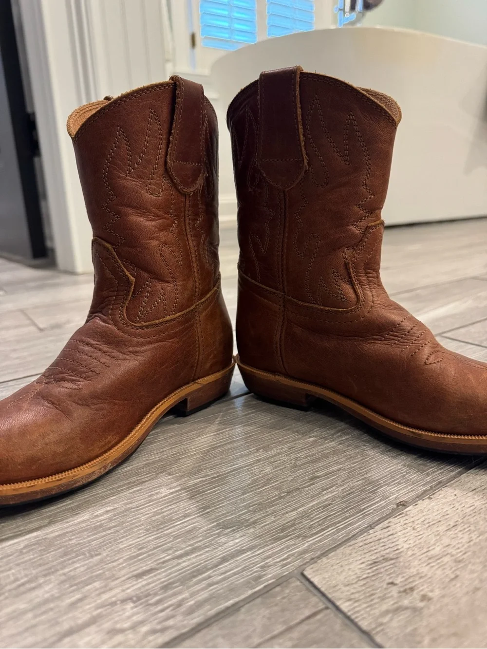 Mikolean Dirt Kicker Leather Western Boot - Kids Gender Neutral